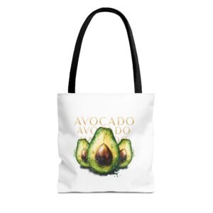 Avocado Lovers Tote Bag - Eco-Friendly Grocery Tote, Stylish Beach Bag, Gift for Foodies, Reusable Everyday Bag, Trendy Farmer's Market
